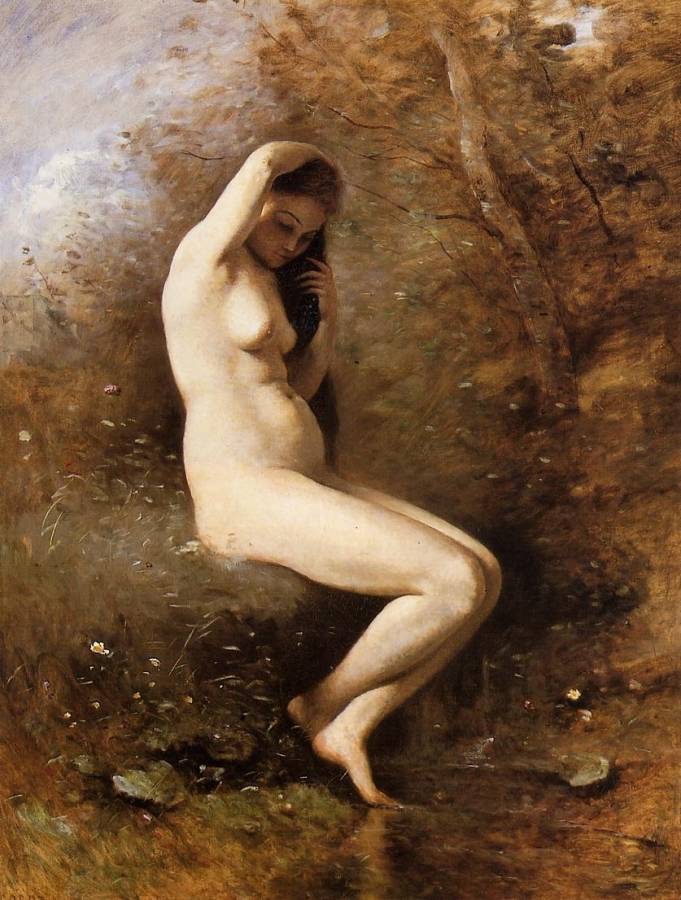 Corot Jean-Baptiste Camille - Venus a son bain.jpg